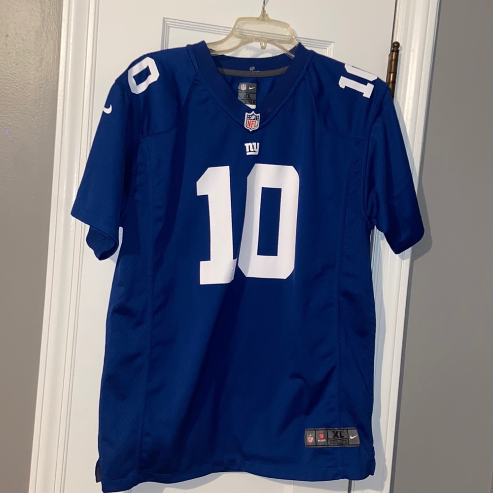 Preowned NY Giants jersey NFL Eli manning 10